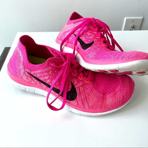 Nike Shoes - Nike Free 4.0 Flyknit Athletic/Running Shoes